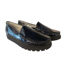 Waldlaufer Instapper 529001 143 194 Hegli Blauw Lak Wijdte H - 4058018921103