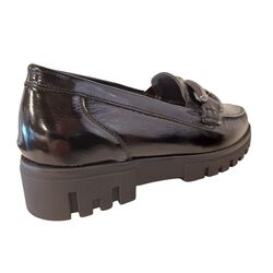 Waldlaufer Instapper 723508 143 001 H-Serena Zwart Lak - 4099595386329