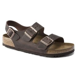Birkenstock Sandaal Milano 0034873 Habana Bruin Smal - 4040714438047