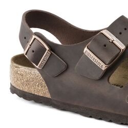 Birkenstock Sandaal Milano 0034873 Habana Bruin Smal - 4040714438047