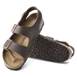 Birkenstock Sandaal Milano 0034873 Habana Bruin Smal - 4040714438047