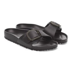 Birkenstock Slipper Madrid Big Buckle Eva 1029635 Zwart Smal - 4067707107148