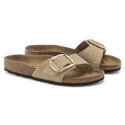 Birkenstock Slippers Madrid Big Buckle 1024009 Sandcastle Smal - 4061418205827