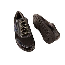 Durea Sneaker 6279 685 1140 Zwart Wijdte H - 8720727826180