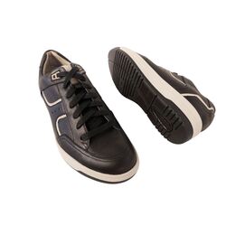 Durea Sneaker 6299 685 1804 Zwart Beige Wijdte H - 8721149270100