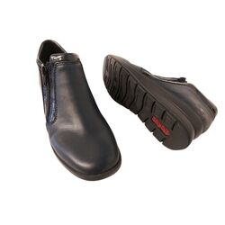 Rieker Korte Laars L4883-14 Blauw Combi - 4061811694075