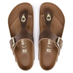 Birkenstock Slipper Gizeh Big Buckle 1018745 Cognac Breed - 4061416218928