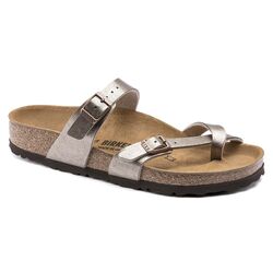 Birkenstock Slipper Mayari 1016408 Graceful Taupe Normaal - 4043734791802