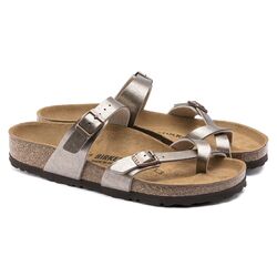 Birkenstock Slipper Mayari 1016408 Graceful Taupe Normaal - 4043734791765