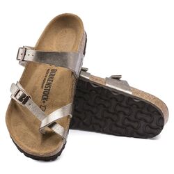 Birkenstock Slipper Mayari 1016408 Graceful Taupe Normaal - 4043734791765