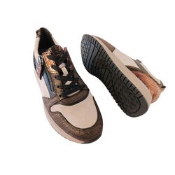 Gabor Sneaker 76.466.40 Bruin Beige Combi Wijdte H - 4068283048467