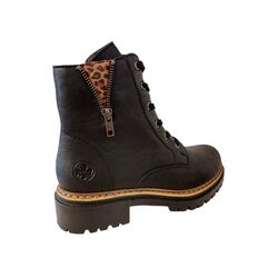Rieker Veterboot 72617-00 Zwart - 4061811657742