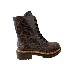 Rieker Veterboot 72627-90 Bruin Multi - 4061811657742