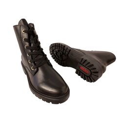 Rieker Veterboot Z2841-00 Zwart Warm Gevoerd - 4061811040735