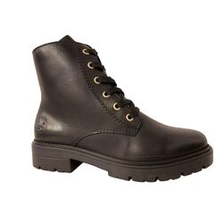 Rieker Veterboot Z2841-00 Zwart Warm Gevoerd - 4061811040735