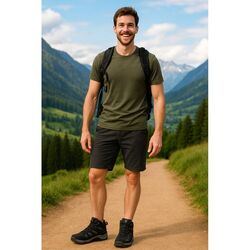 Adventure Wandelschoen Zermatt Zwart Lichtgewicht en Ademend - 8951005743992