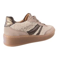 Gabor Sneaker 76.475.61 Silk Taupe Teddy Combi Wijdte G - 4068283508176