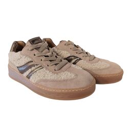 Gabor Sneaker 76.475.61 Silk Taupe Teddy Combi Wijdte G - 4068283508176
