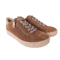 Hartjes Sneaker 162.1401/53.52 Cognac Tabacco Suède Wijdte H - 9010579536597