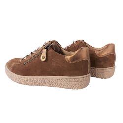 Hartjes Sneaker 162.1401/53.52 Cognac Tabacco Suède Wijdte H - 9010579536597