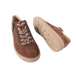 Hartjes Sneaker 162.1401/53.52 Cognac Tabacco Suède Wijdte H - 9010579536597