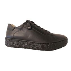 Hartjes Sneaker 162.1402/99 01.00 Zwart Zacht Glad Leer Wijdte H - 9010579115228