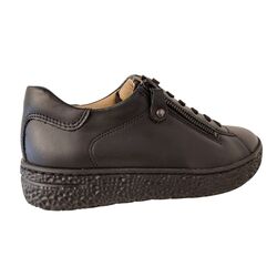 Hartjes Sneaker 162.1402/99 01.00 Zwart Zacht Glad Leer Wijdte H - 9010579115235