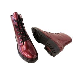 Rieker Veterboot Z2841-33 Rood Lak - 4061811568079