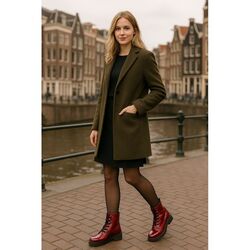 Rieker Veterboot Z2841-33 Rood Lak - 4061811568079