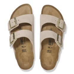 Birkenstock Slipper Arizona 1029260 Sandcastle Suède Smal - 4066648957065