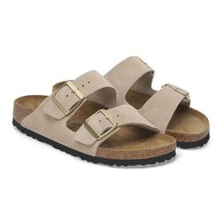 Birkenstock Slipper Arizona 1029260 Sandcastle Suède Smal - 4066648957102
