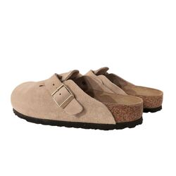 Birkenstock Slipper Boston 1030883 Sandcastle Beige Smal - 4067707537099