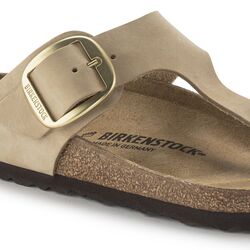 Birkenstock Slipper Gizeh Big Buckle 1023966 Sandcastle Breed - 4061418147844