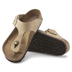 Birkenstock Slipper Gizeh Big Buckle 1023966 Sandcastle Breed - 4061418147844