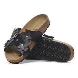 Birkenstock Slipper Siena Flower II Embellishment 1026734 Zwart Smal - 4066648094562