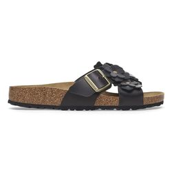 Birkenstock Slipper Siena Flower II Embellishment 1026734 Zwart Smal - 4066648094562