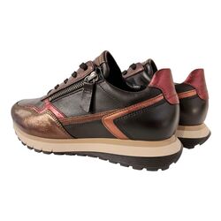 Gabor Sneaker 76.378.27 Zwart Bruin Metallic Wijdte H - 4068283479056