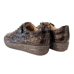 Hartjes Sneaker 162.1402/60 41.00 Stone Grijs Lak Wijdte H - 9010579576210