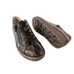 Hartjes Sneaker 162.1402/60 41.00 Stone Grijs Lak Wijdte H - 9010579576166