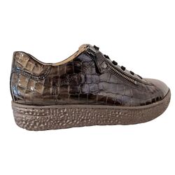 Hartjes Sneaker 162.1402/60 41.00 Stone Grijs Lak Wijdte H - 9010579576166