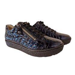 Hartjes Sneaker 162.1402/69 47.00 Donker Blauw Lak Wijdte H - 9010579574872