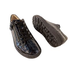 Hartjes Sneaker 162.1402/69 47.00 Donker Blauw Lak Wijdte H - 9010579574872