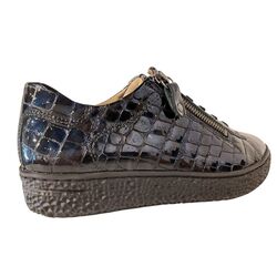 Hartjes Sneaker 162.1402/69 47.00 Donker Blauw Lak Wijdte H - 9010579574872