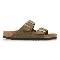 Birkenstock Slipper Arizona 1030586 SYN Leo Khaki Smal - 4067707422388