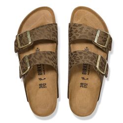 Birkenstock Slipper Arizona 1030586 SYN Leo Khaki Smal - 4067707422227