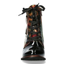 Laura Vita Korte Laars Marbreo 02 SL20-2D Vernis Zwart Lak - 3666138818954