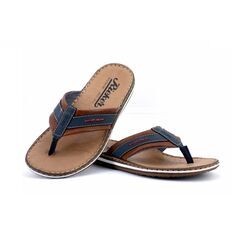 Rieker Slipper 21072-14 Blauw Cognac - 4059954654919