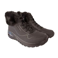 Skechers Veterboot 167274 BBK Uno Rugged Fall Air Zwart - 195204723265