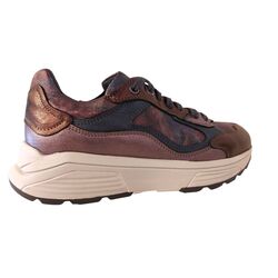 Xsensible Stretchwalker Sneaker Milau 33004.4.617 G Bruin Metallic Combi - 8719051709849