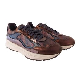 Xsensible Stretchwalker Sneaker Milau 33004.4.617 G Bruin Metallic Combi - 8719051709849